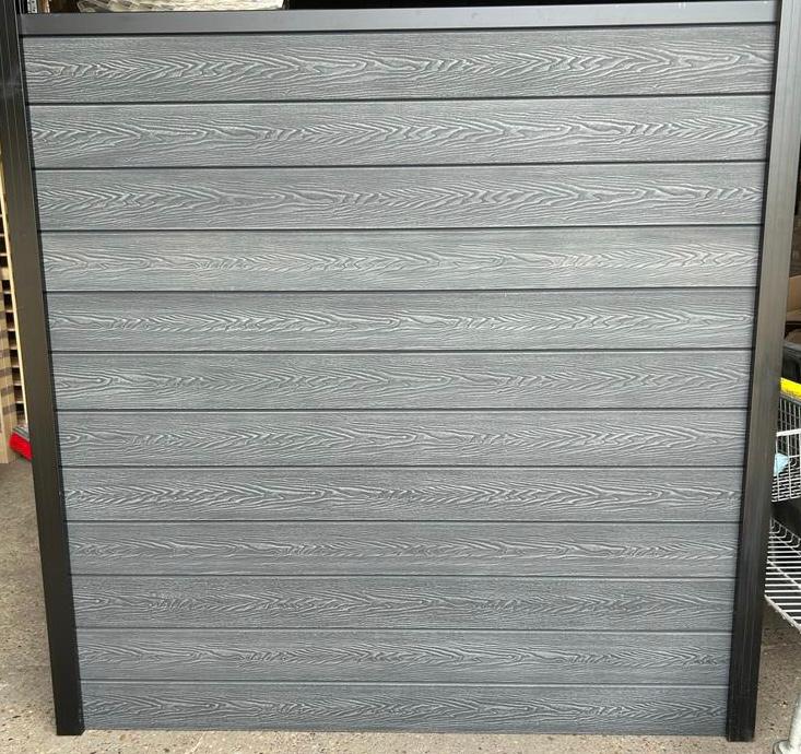 Anthracite Grey Composite Fencing 6ft Bay